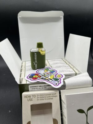 raw garden refined live resin disposable
