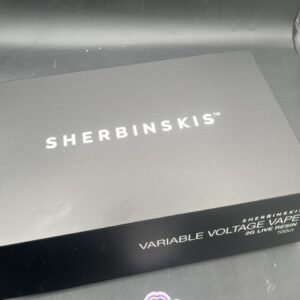 sherbinskis live resin disposable