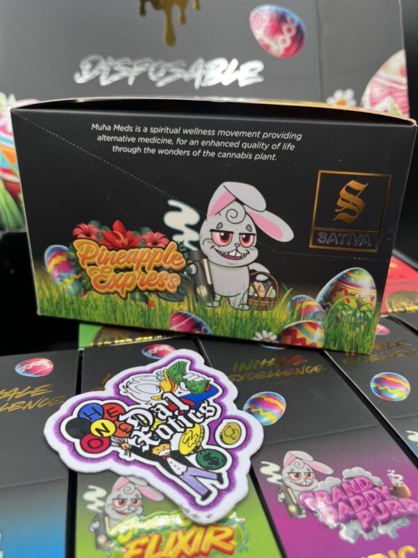 muha meds 2g disposable easter edition