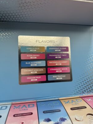mad labs 2g disposable flavors