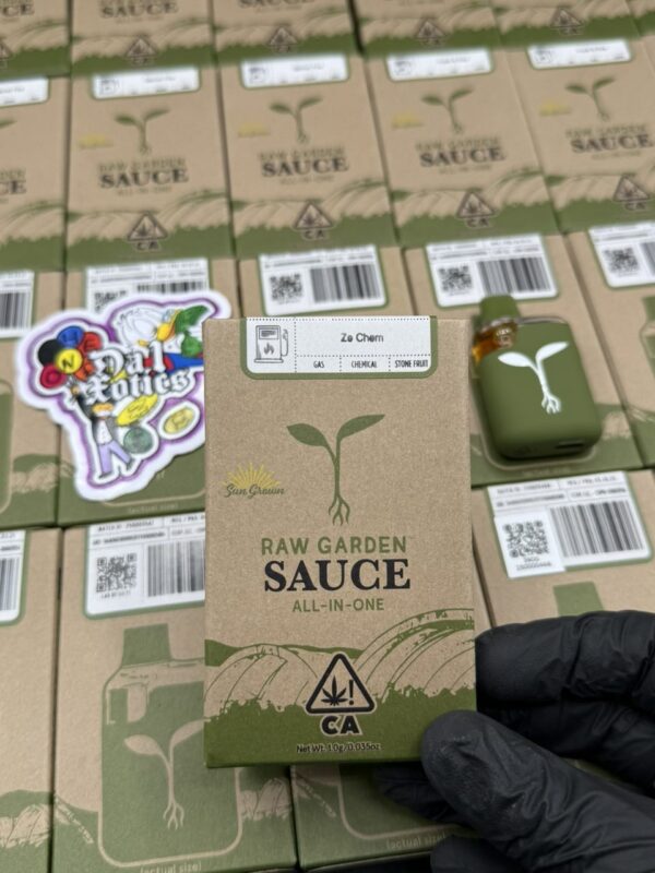raw garden sauce all in one disposable