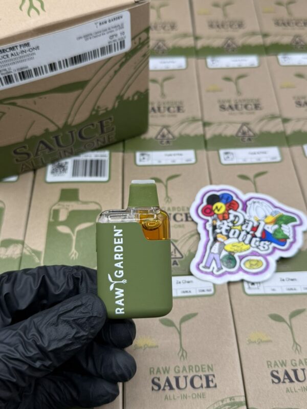 raw garden sauce aio disposable