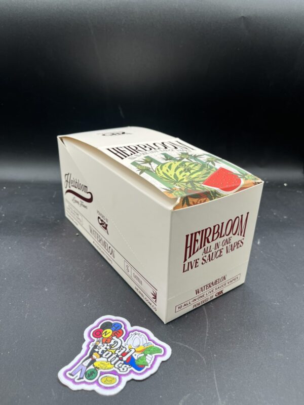 heirbloom all in one live resin vape