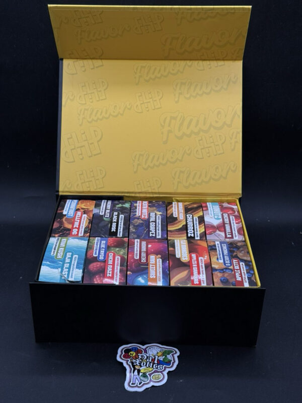 gold coast clear flavor flip disposable