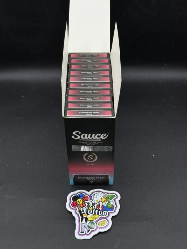 sauce classics black disposable 1.5g