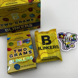 blinkers disposable + hash hole