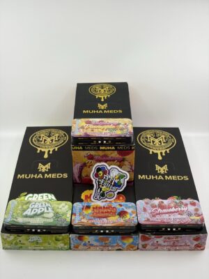 muha meds hash rosin gummies
