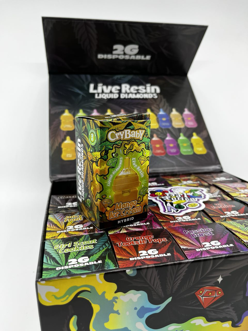 crybaby 2g bottle disposable