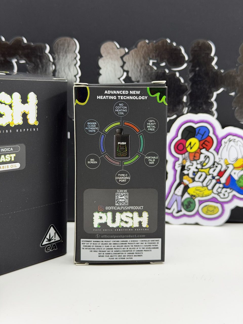 new push disposable 2 gram