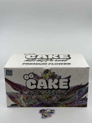 og cake hits different flower