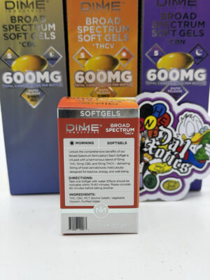 dime broad spectrum soft gels 600mg