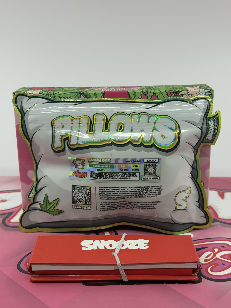 snooze pillows valentine's edition