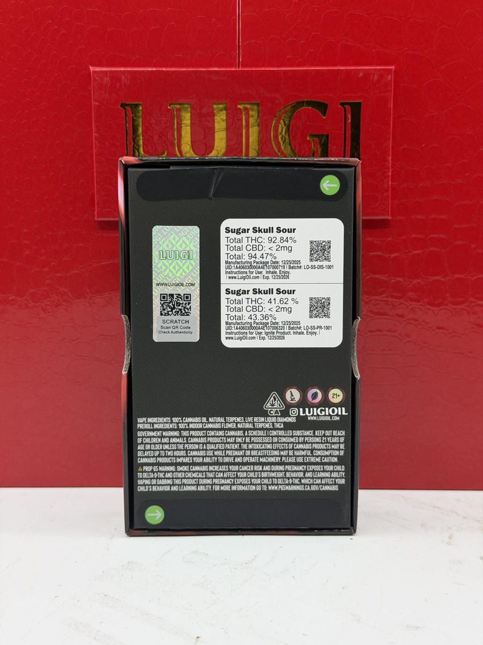 series 7 luigi disposable