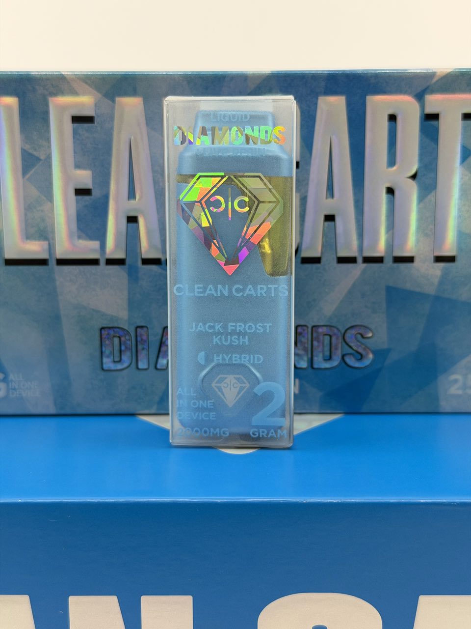 clean carts winter blue disposable