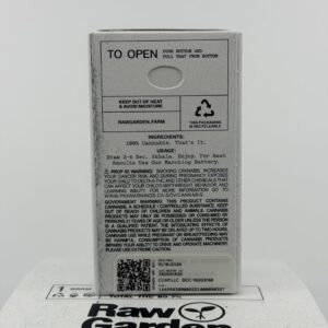 raw garden cartridge