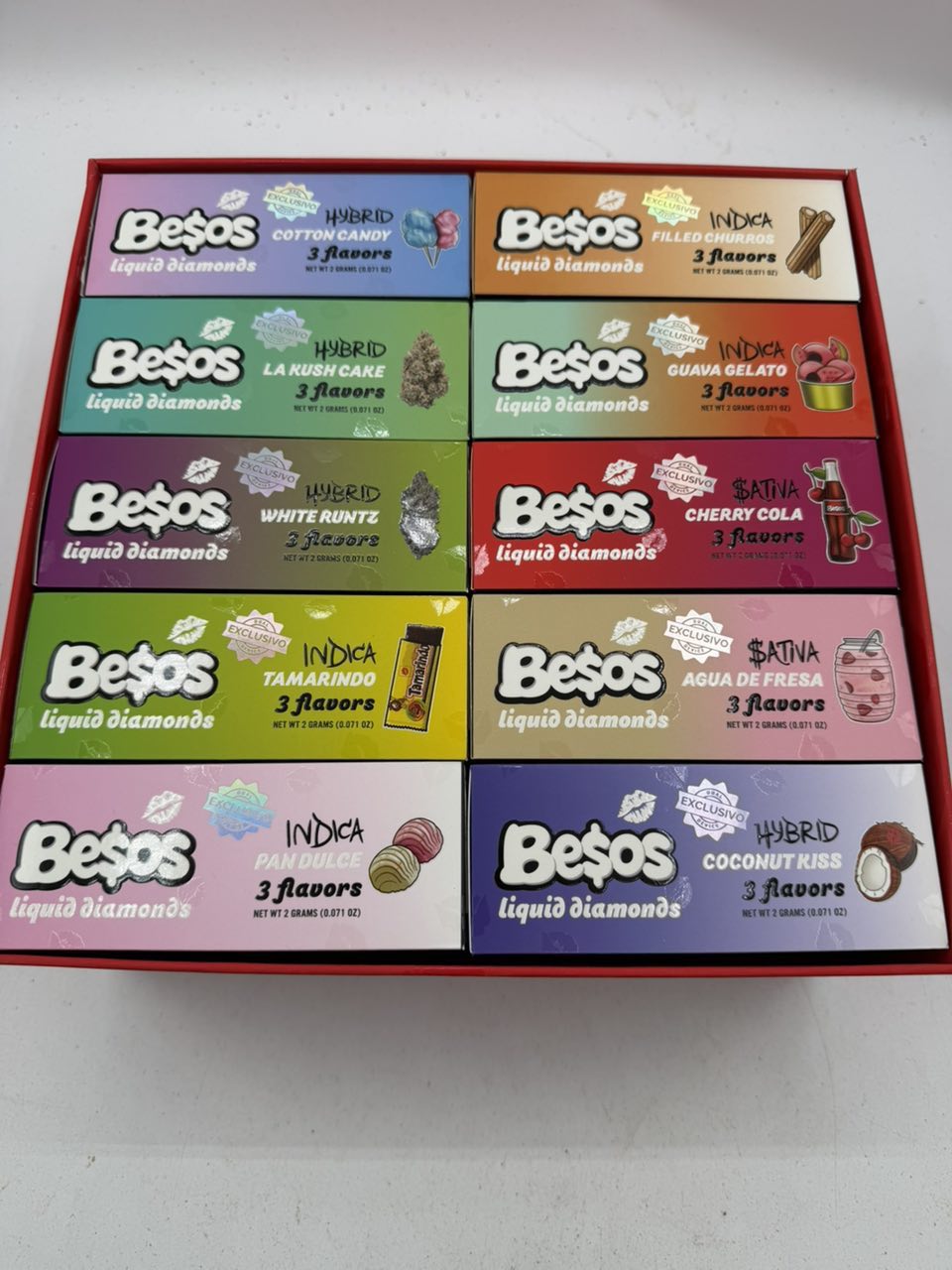 besos dual disposable