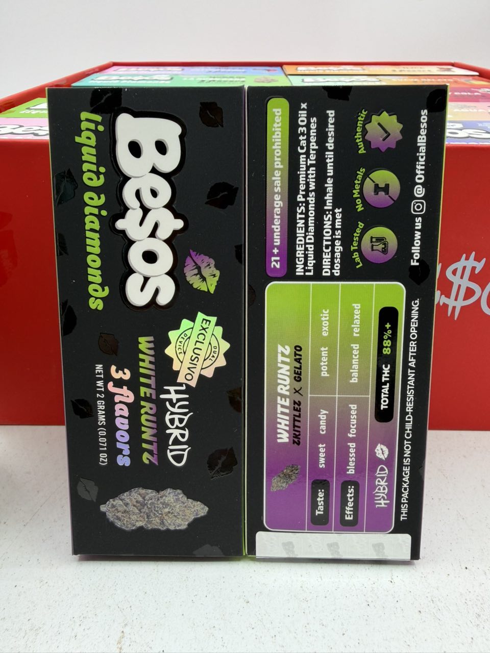 besos dual disposable