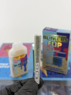 blinkers ice cream disposable + hash hole