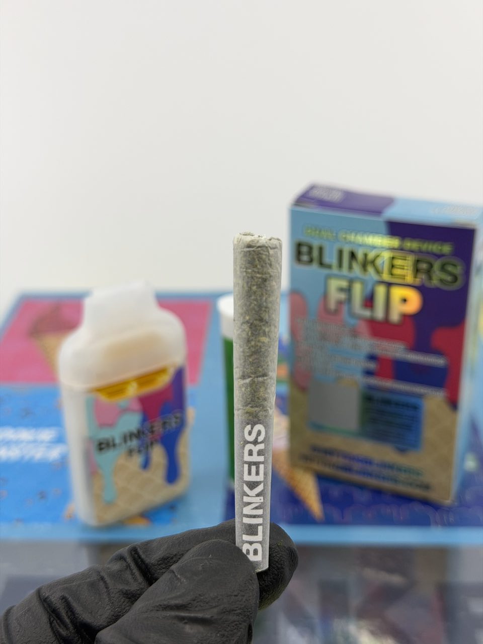 blinkers ice cream disposable + hash hole
