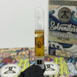 twenty two k liquid hash rosin cart