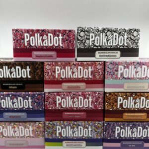 polkadot chocolate bars
