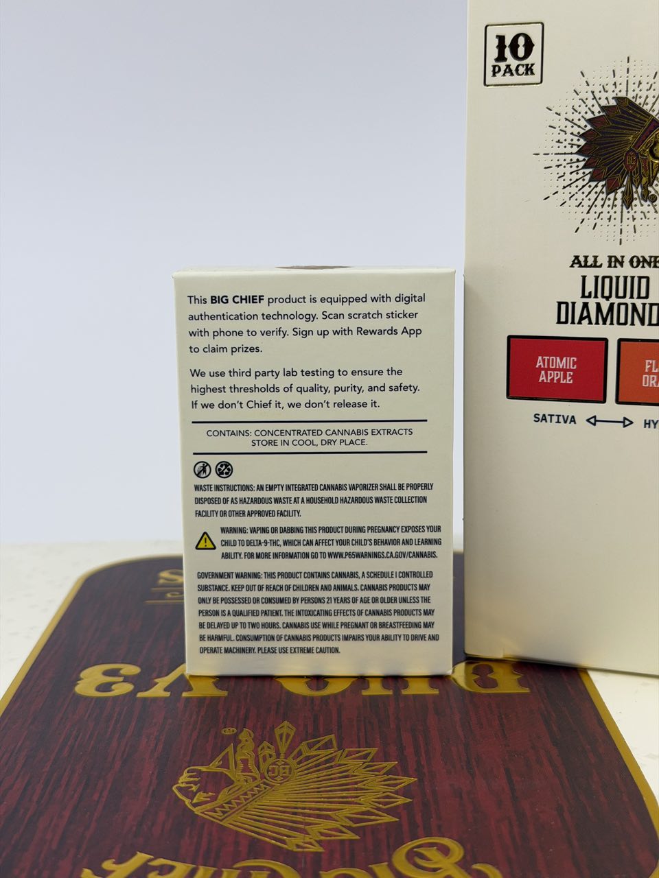 v3 big chief duo 2g disposable