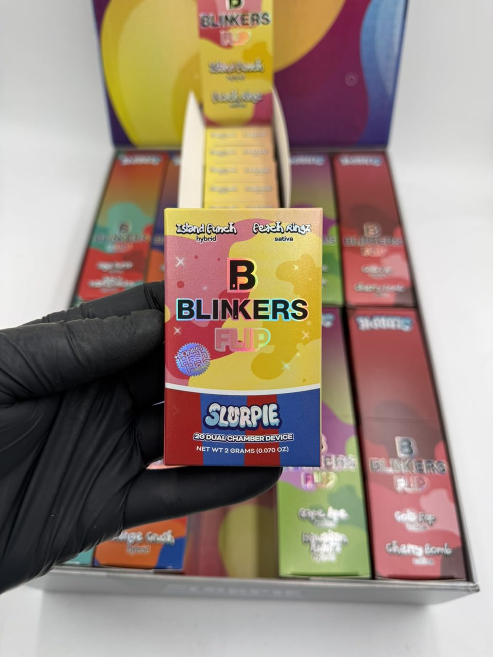 blinkers slurpie flip disposable