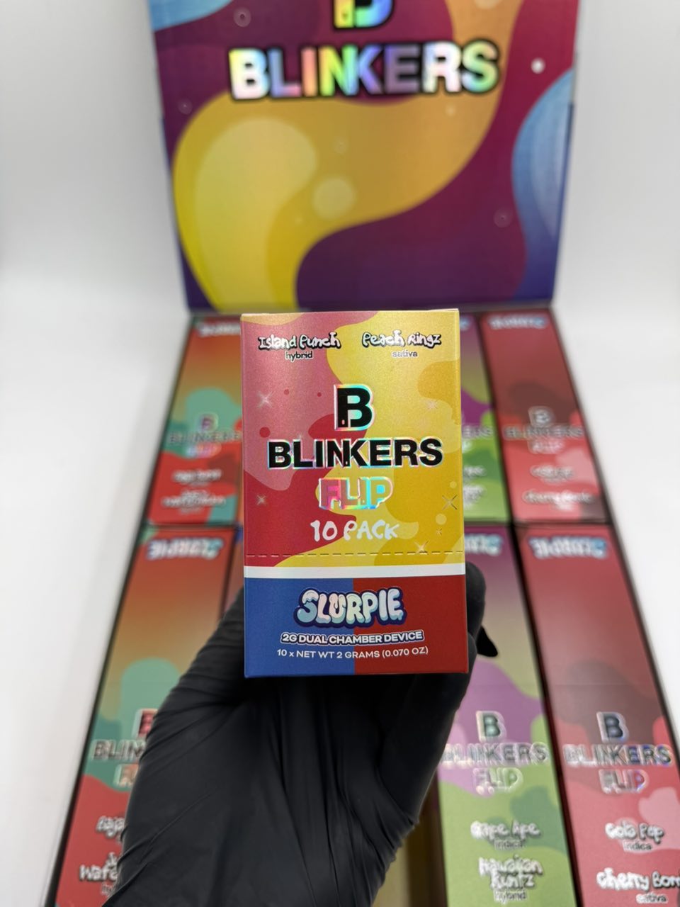 blinkers flip slurpie disposable