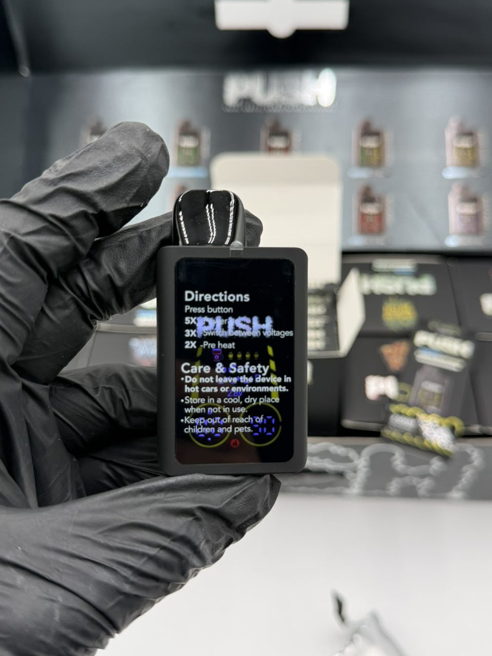 push 2g spring disposable