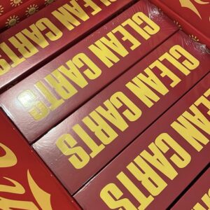 spring red edition clean carts