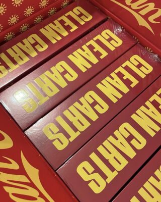 spring red edition clean carts