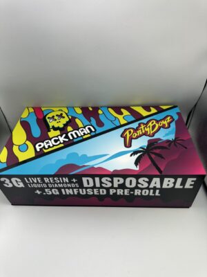 packman x partyboyz disposable