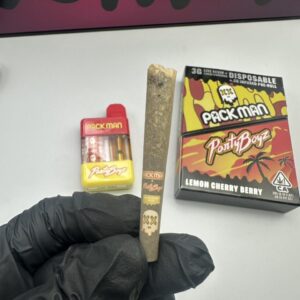 packman x partyboyz disposable + pre roll