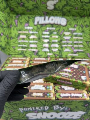 snooze pillows weed designer edition