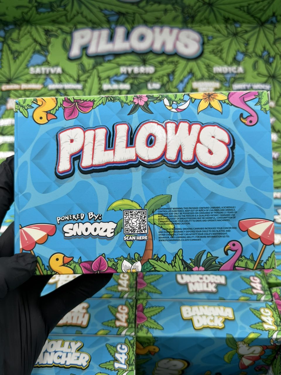 snooze pillows summer edition flower
