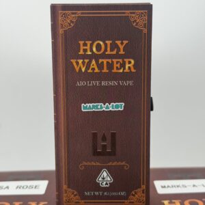 holy water x terpwoods disposable