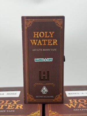 holy water x terpwoods disposable