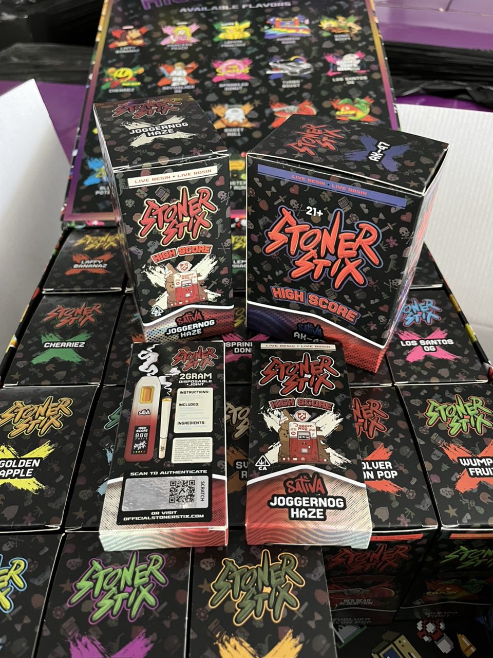 stoner stix high score disposable