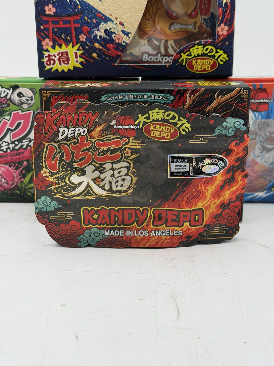 kandy depo x backpack boyz flower