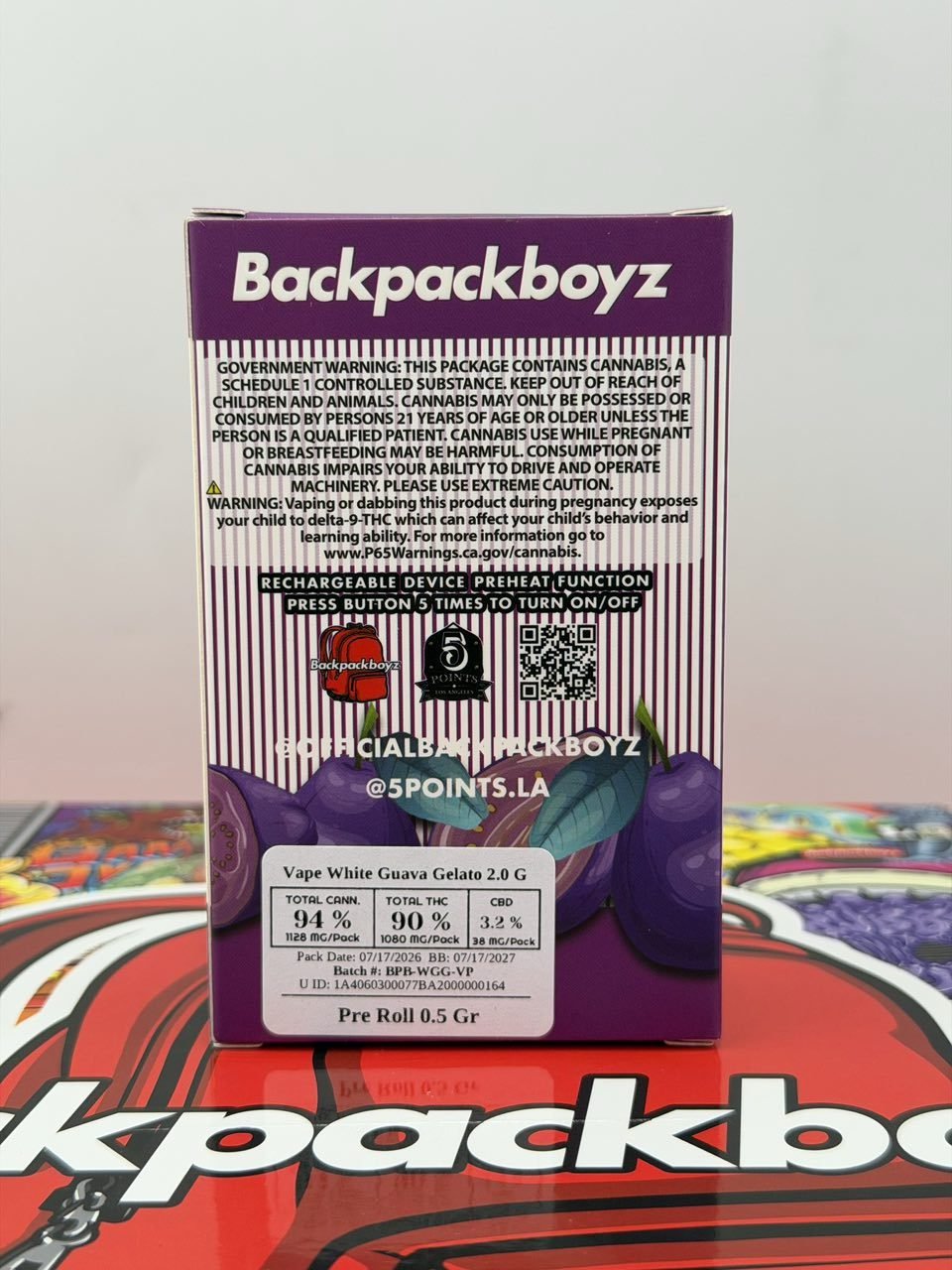 backpackboyz disposable