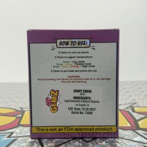 gemz disposable 2g