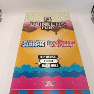 blinkers flip triple snack disposable