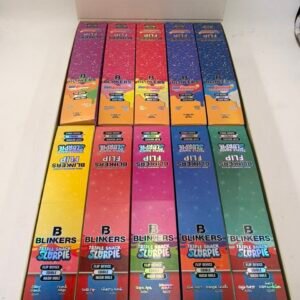 blinkers flip triple snack disposable