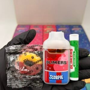 blinkers flip triple snack disposable