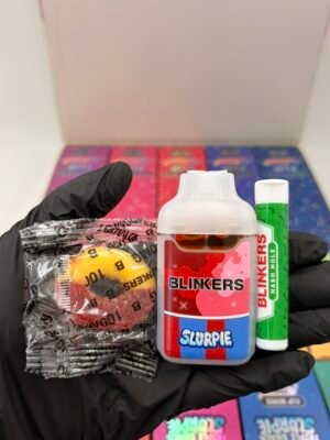 blinkers flip triple snack disposable