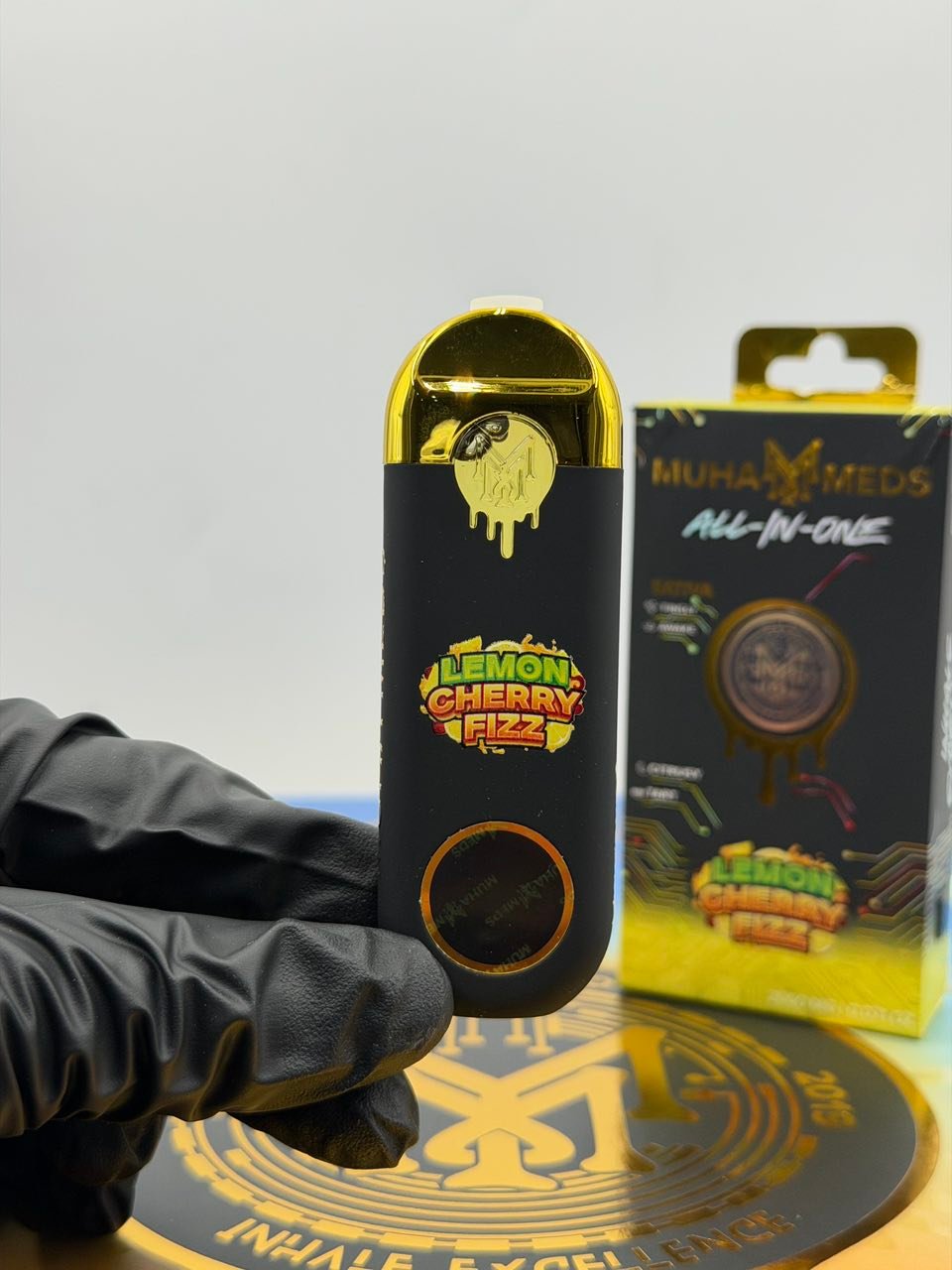 muha meds golden hour 2g disposable