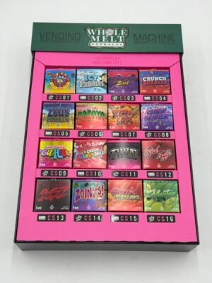 whole melt extracts vending machine wax
