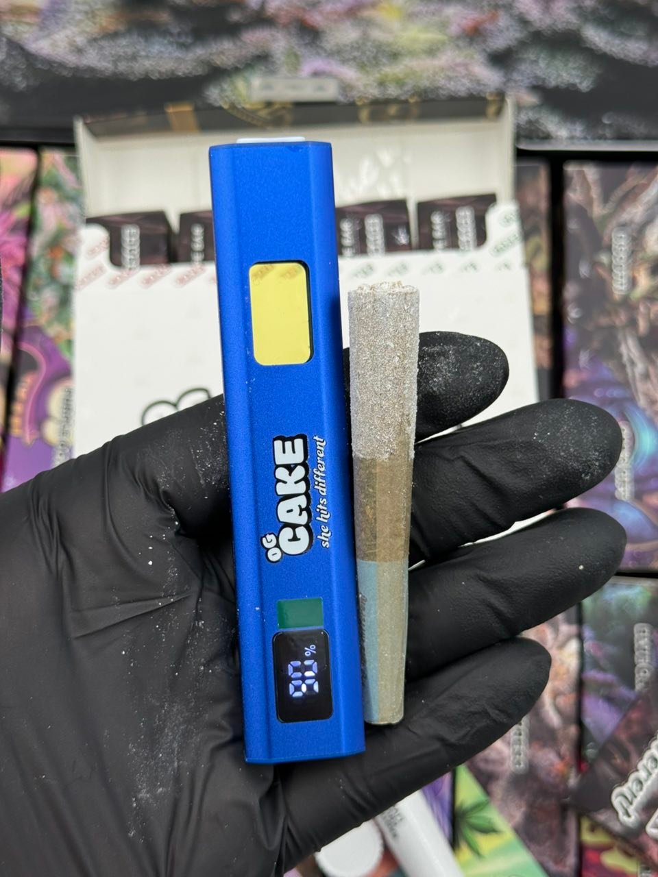 og cake disposable + pre roll