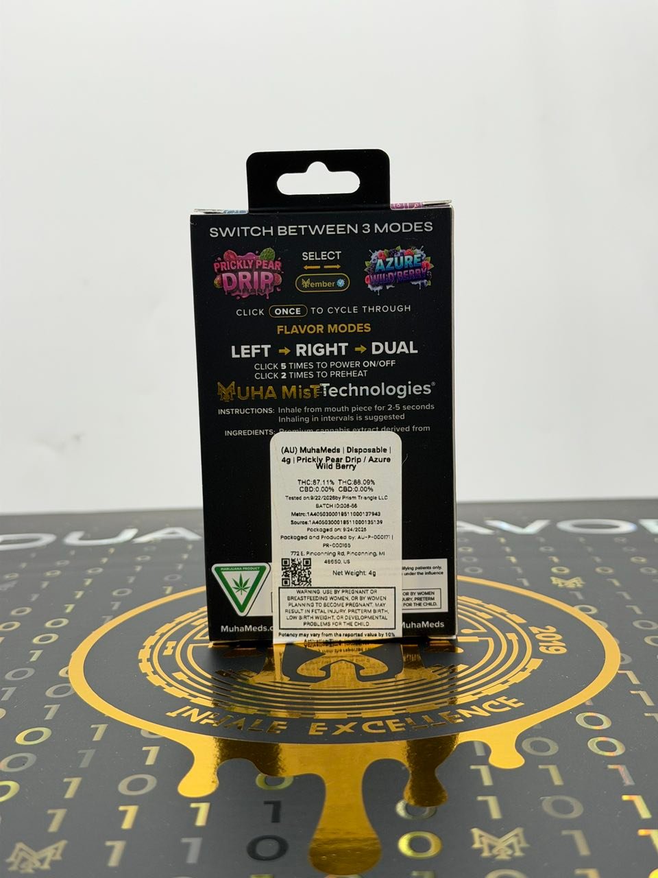 muha meds disposable 4g